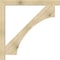 Ekena Millwork Westlake Block Rough Sawn Bracket, Douglas Fir, 4"W x 48"D x 48"H BKT04X48X48WTL05RDF - alternate 3